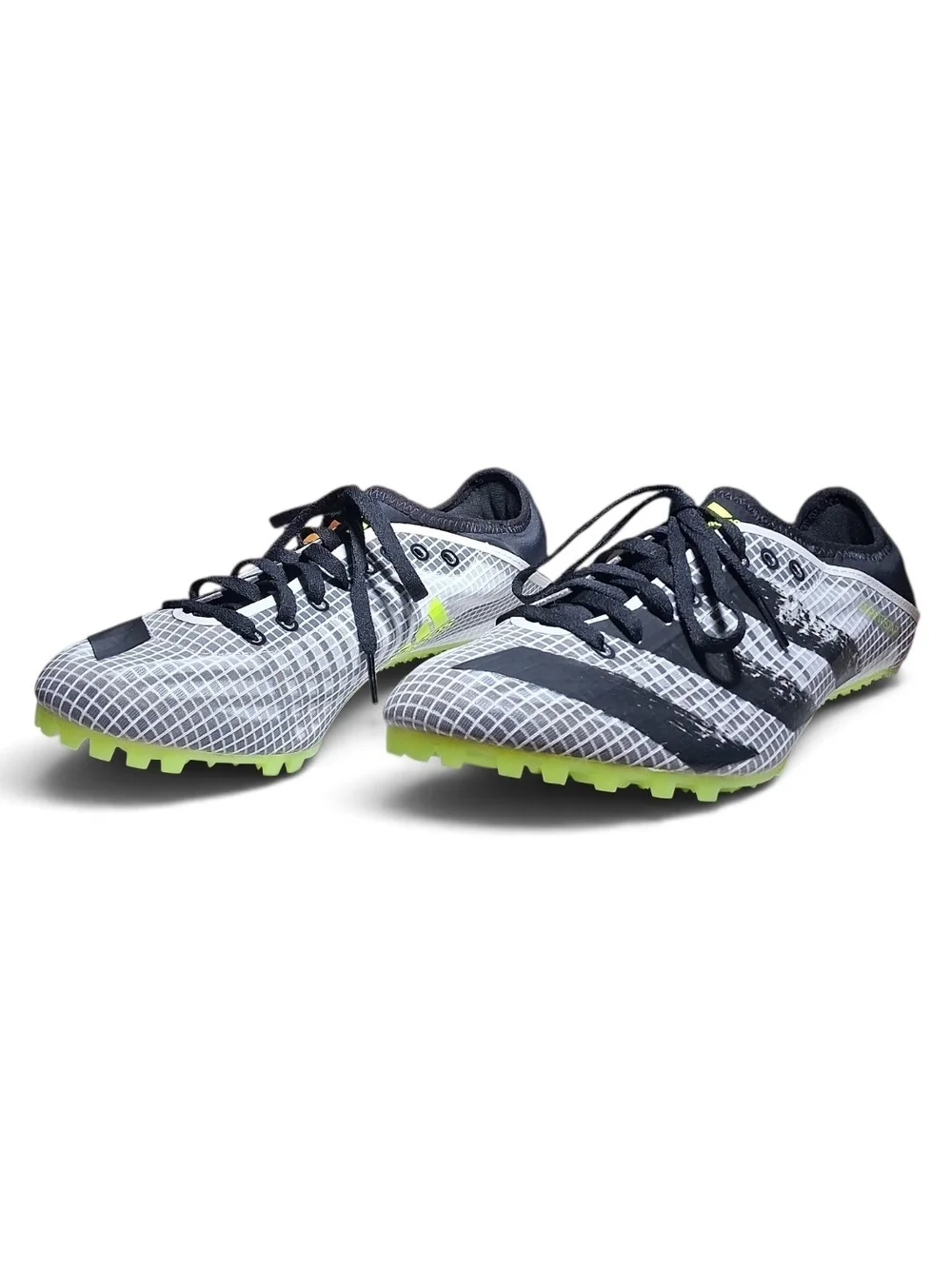 Adidas Sprintstar Track Sprinter Running Spikes Black White FY0324 Men Sz 11